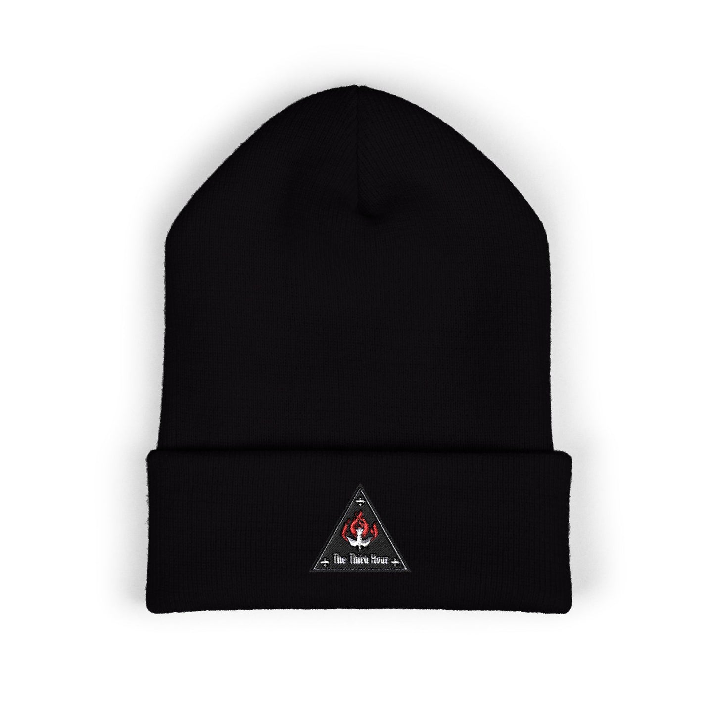 The Third Hour Embroidered Cuffed Beanie