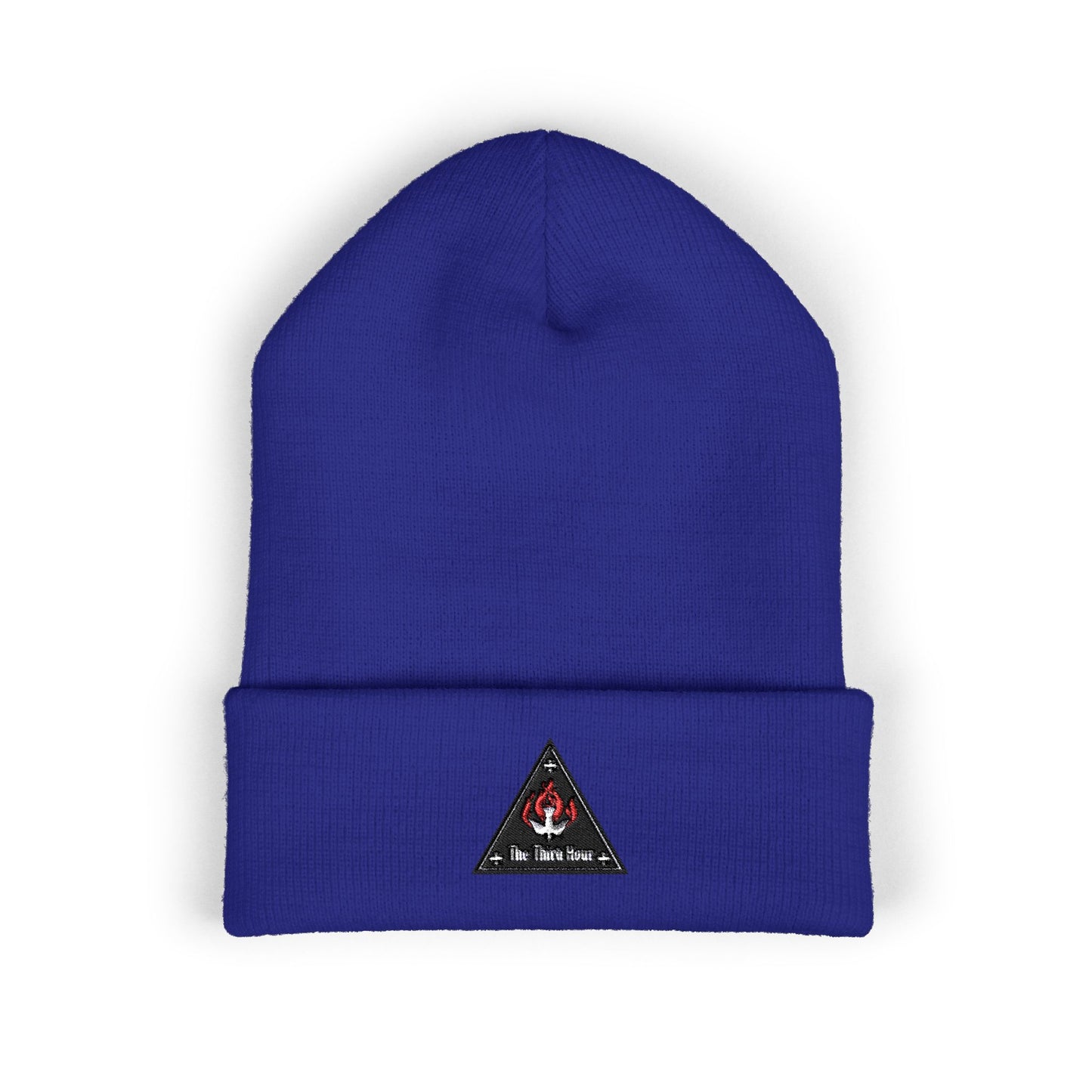 The Third Hour Embroidered Cuffed Beanie