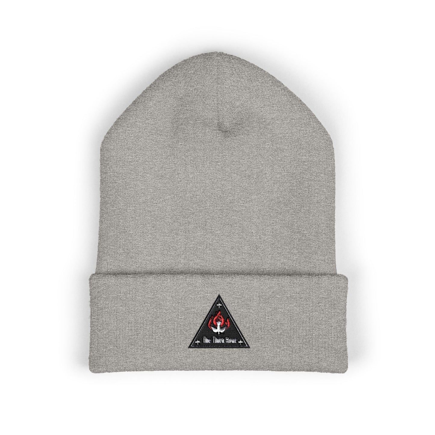 The Third Hour Embroidered Cuffed Beanie
