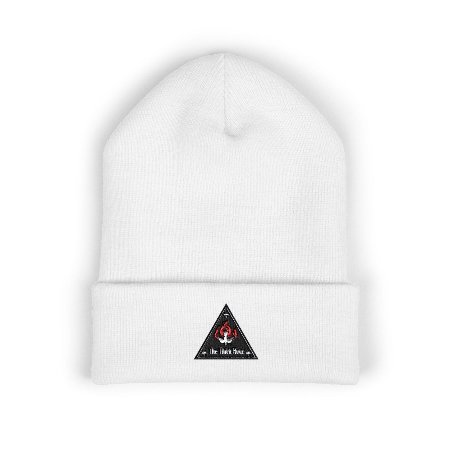The Third Hour Embroidered Cuffed Beanie