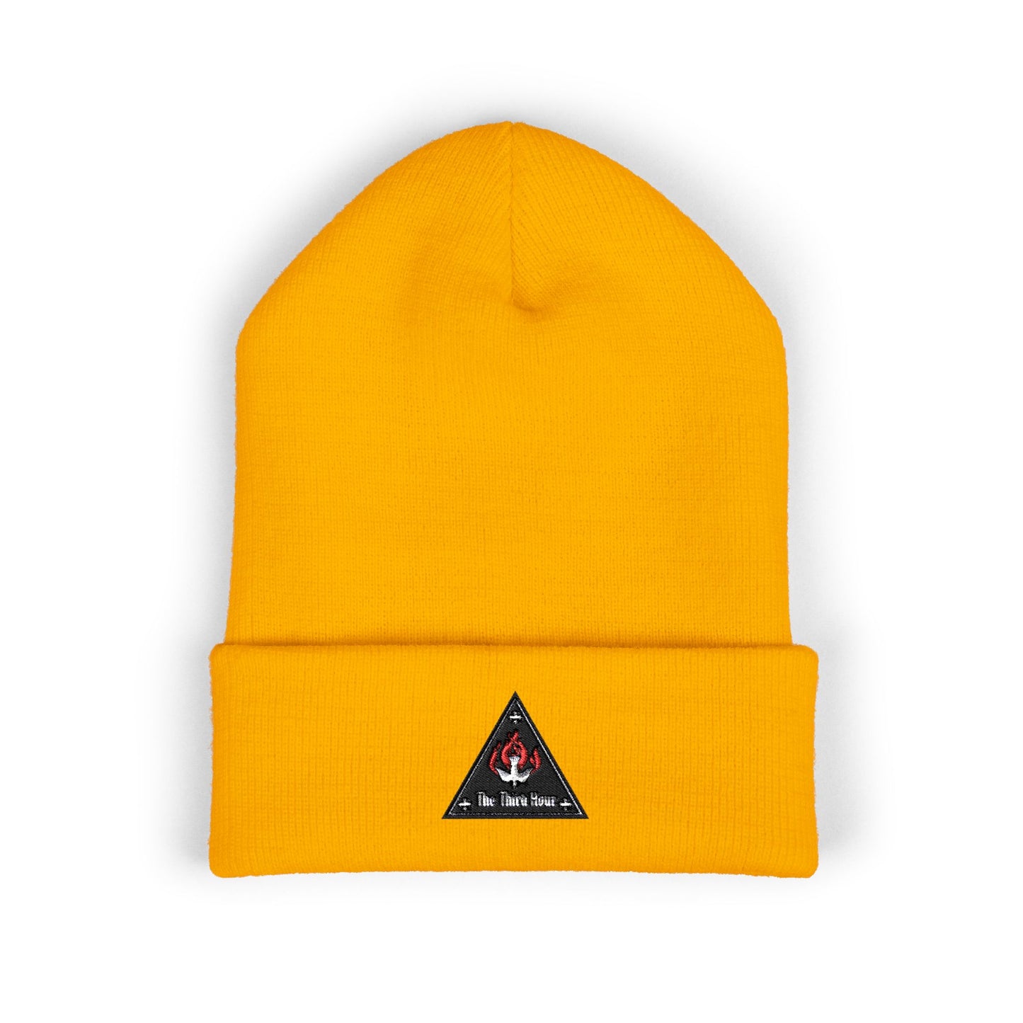The Third Hour Embroidered Cuffed Beanie