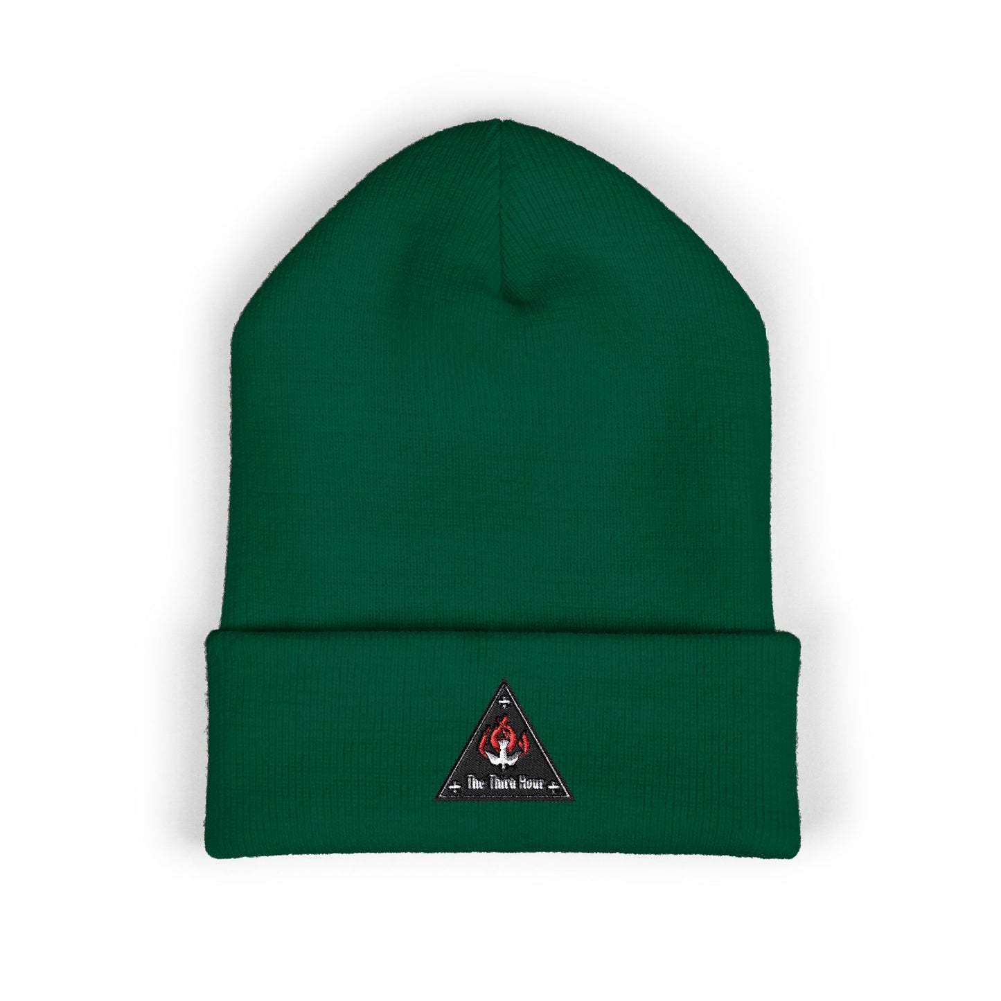 The Third Hour Embroidered Cuffed Beanie