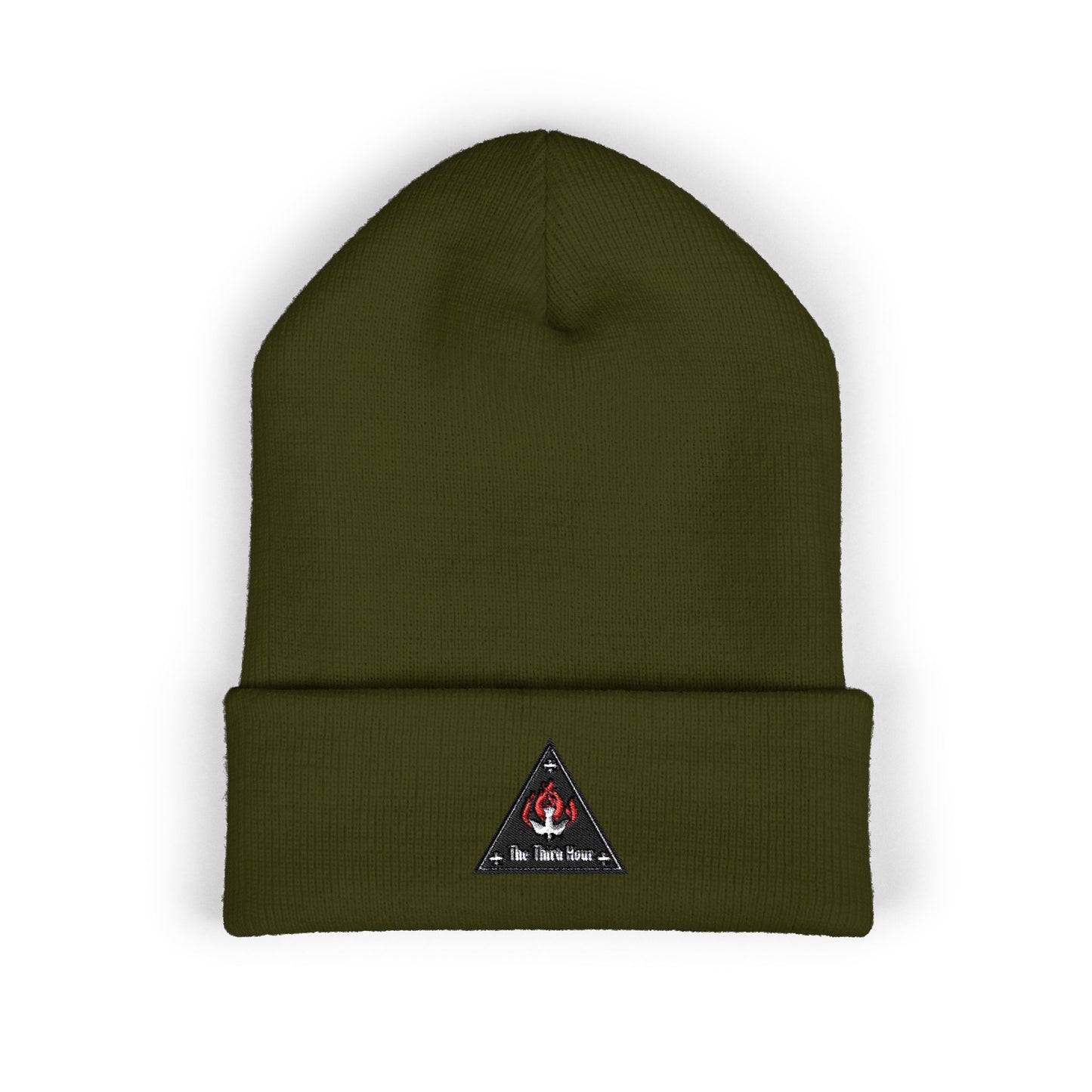 The Third Hour Embroidered Cuffed Beanie