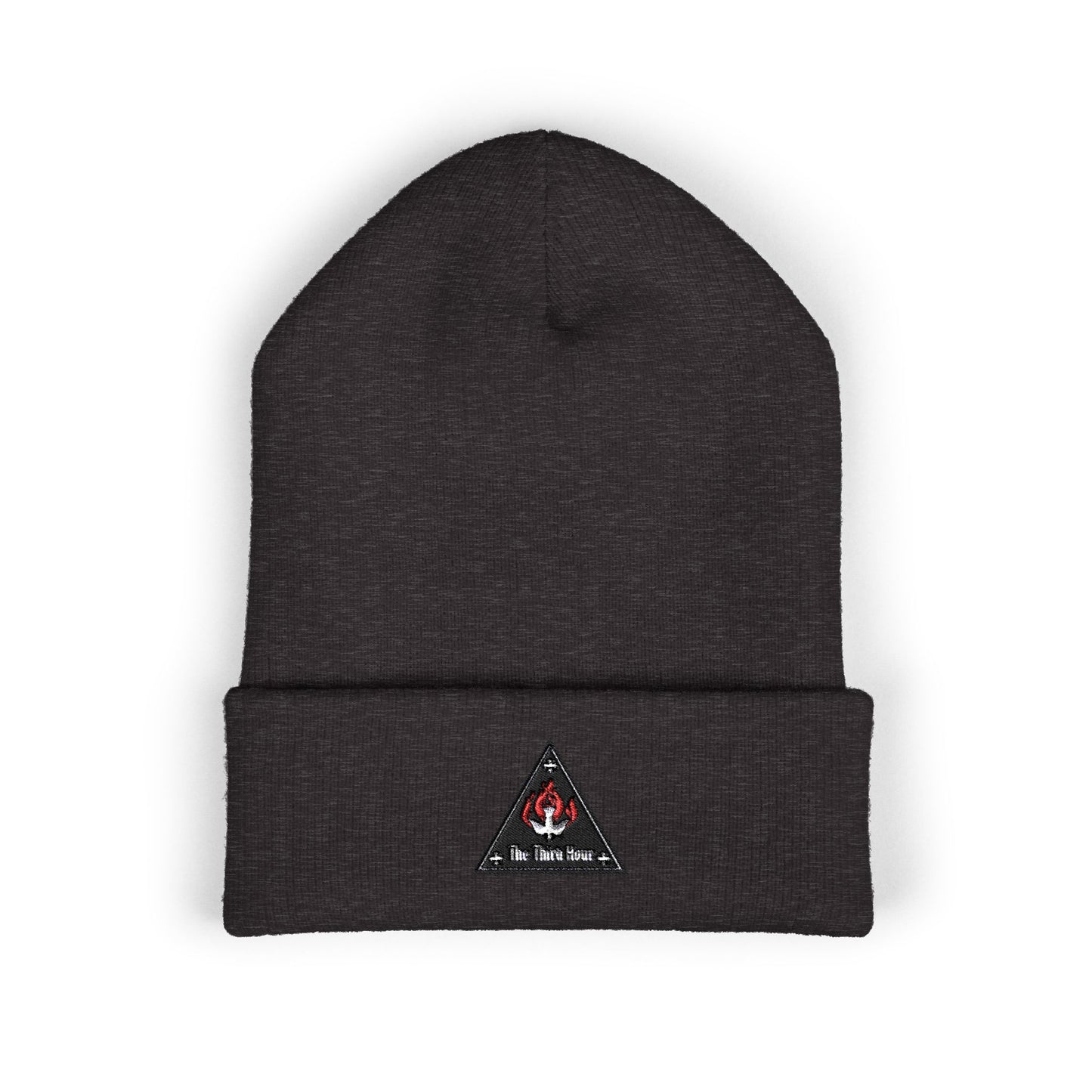 The Third Hour Embroidered Cuffed Beanie