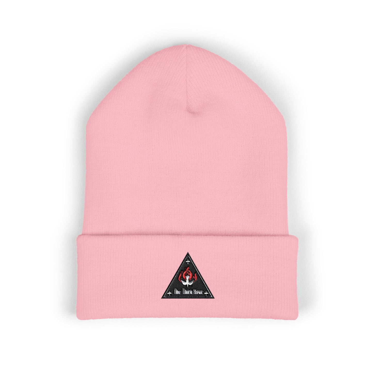 The Third Hour Embroidered Cuffed Beanie